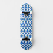 Schotse vlag kleuren harten patroon persoonlijk skateboard (Voorkant)
