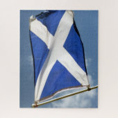 schotse vlag legpuzzel (Verticaal)