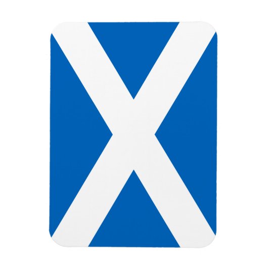 Schotse vlag magneet (Verticaal)