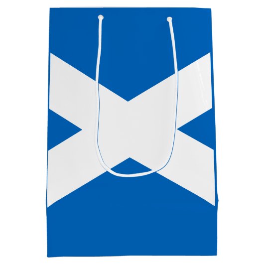 Schotse vlag medium cadeauzakje (Achterkant)