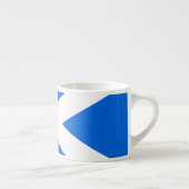 Schotse vlag moet espresso kop (Rechts)