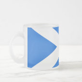 Schotse vlag muggant matglas koffiemok (Links)