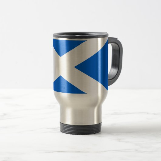 Schotse vlag muggant reisbeker (Voorkant rechts)