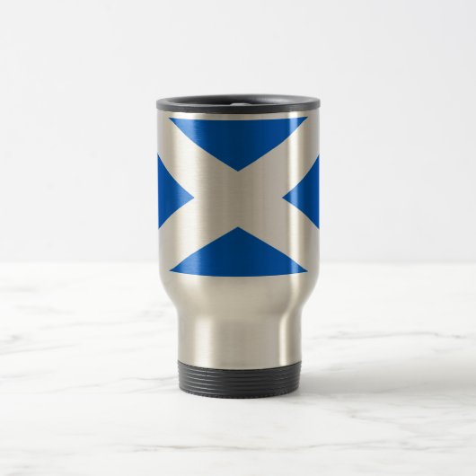 Schotse vlag muggant reisbeker (Center)