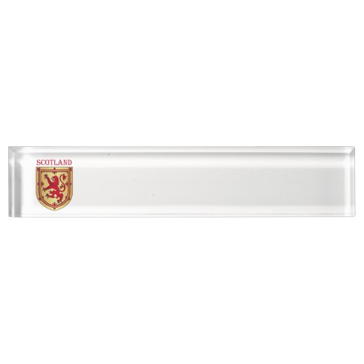 Schotse vlag naambordje (Voorkant)