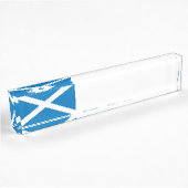 Schotse vlag naambordje