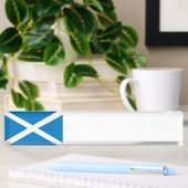 Schotse vlag naambordje