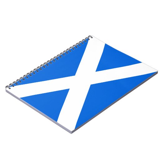 Schotse vlag nbcnt notitieboek (Linkerzijde)