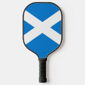 Schotse vlag pickleball paddle (Voorkant)