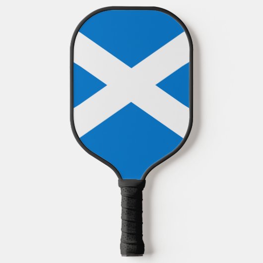 Schotse vlag pickleball paddle (Voorkant)