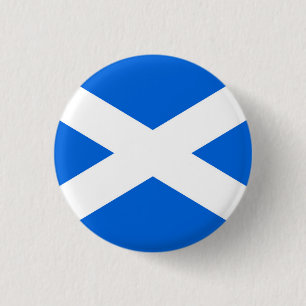 Schotse vlag Pinback Button arc