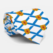 Schotse vlag Rampant Lion Stropdas (Opgerold)
