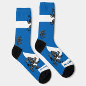 Schotse vlag, Rampant Patriotic, Schotland Sokken (Rechts)