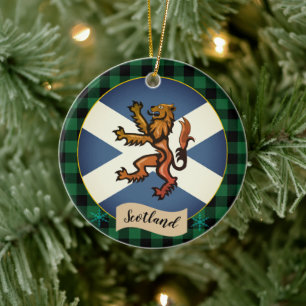  Schotse vlag, Rampant, Play, Schotland Keramisch Ornament