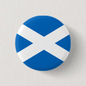 Schotse vlag ronde button 3,2 cm (Voorkant)