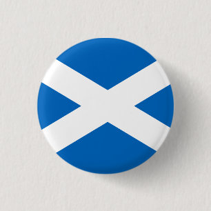 Schotse vlag ronde button 3,2 cm