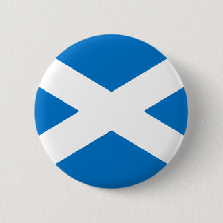 Schotse vlag ronde button 5,7 cm