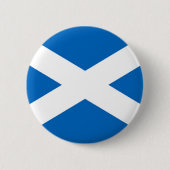Schotse vlag ronde button 5,7 cm (Voorkant)