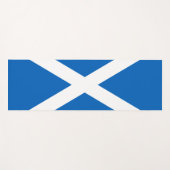Schotse vlag (Saltire) (Schotland) Yogamat (Voorkant (horizontaal))