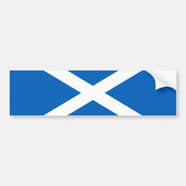 Schotse vlag (Saltire) (Schotse vlag) Bumpersticker