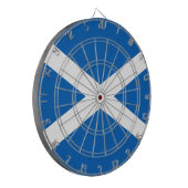 Schotse vlag (Saltire) (Schotse vlag) Dartbord (Voorkant Links)