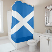 Schotse vlag (Saltire) (Schotse vlag) Douchegordijn (In situ)