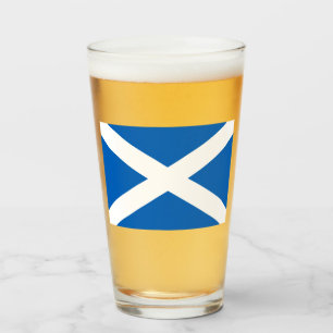 Schotse vlag (Saltire) (Schotse vlag) Glas