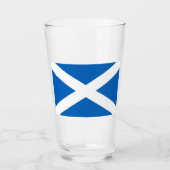 Schotse vlag (Saltire) (Schotse vlag) Glas (Voorkant)