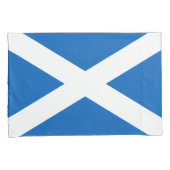 Schotse vlag (Saltire) (Schotse vlag) Kussensloop (Voorkant-Rechts)