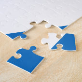 Schotse vlag (Saltire) (Schotse vlag) Legpuzzel (Zijkant)