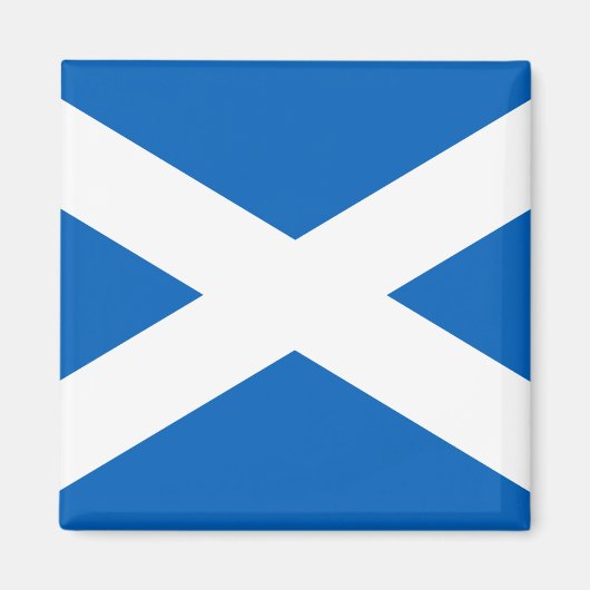 Schotse vlag (Saltire) (Schotse vlag) Magneet (Voorkant)