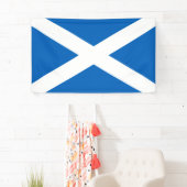 Schotse vlag (Saltire) (Schotse vlag) Spandoek (Insitu)