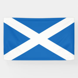 Schotse vlag (Saltire) (Schotse vlag) Spandoek