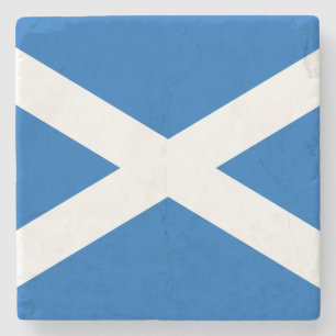 Schotse vlag (Saltire) (Schotse vlag) Stenen Onderzetter