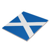 Schotse vlag (Saltire) (Schotse vlag) Tegeltje (Zijkant)