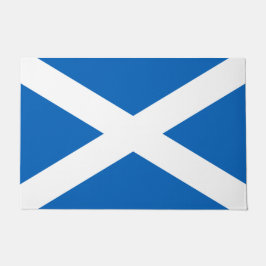 Schotse vlag (Saltire) (Vlag van Schotland) Deurmat