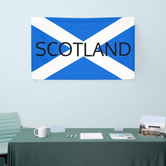 Schotse vlag Schotland BNRCNT Spandoek (Beurs)