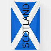 Schotse vlag Schotland BNRCNT Spandoek (Verticaal)