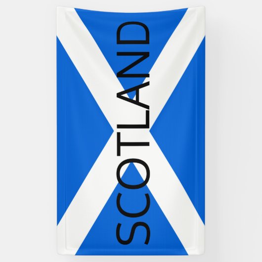 Schotse vlag Schotland BNRCNT Spandoek (Verticaal)