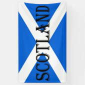 Schotse vlag Schotland BNRCNT Spandoek (Verticaal)