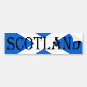 Schotse vlag Schotland Bumpersticker arc1