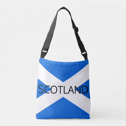 Schotse vlag Schotland cbcnt Crossbody Tas (Voorkant)