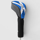 Schotse vlag Schotland dcnt Golfheadcover (Schuin)