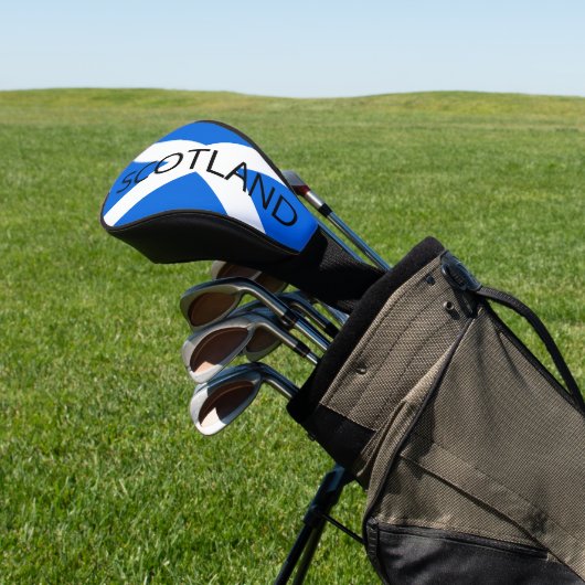 Schotse vlag Schotland dcnt Golfheadcover (Insitu)