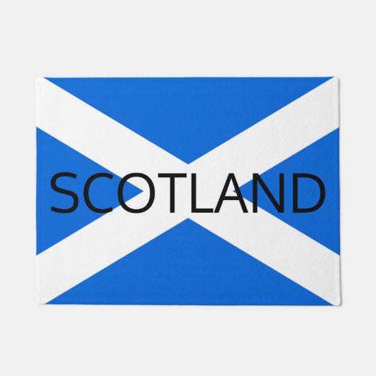 Schotse vlag Schotland dmcnt Deurmat (Voorkant)