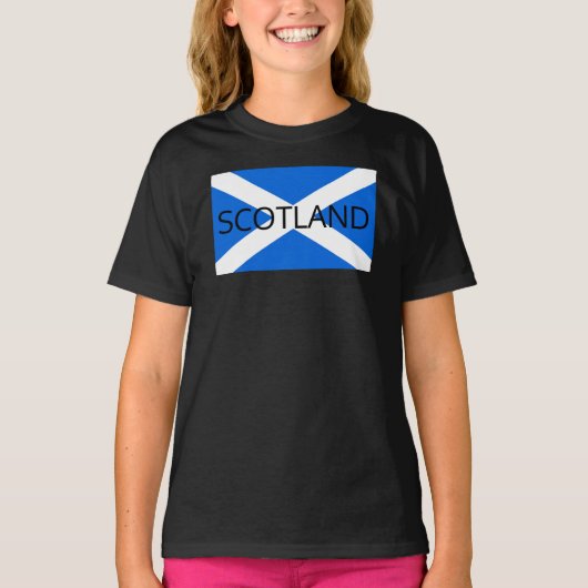Schotse vlag Schotland gccnt T-shirt (Voorkant)