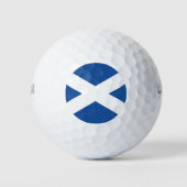 Schotse vlag Schotland golfballet cadeau Golfballen (Voorkant)