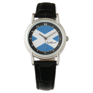 Schotse vlag & Schotland Land Patriots/sportfans Horloge