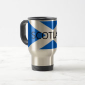Schotse vlag Schotland mugcn Reisbeker (Voorkant links)