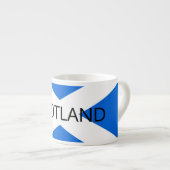 Schotse vlag Schotland mugcnt Espresso Kop (Voorkant rechts)
